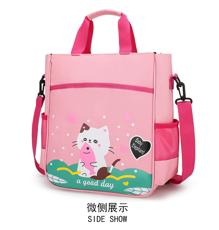 儿童补习袋小学生手提袋学生手提袋拎书包帆布防水小学生补课包儿童