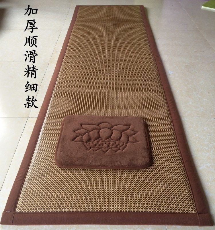 拜垫拜忏垫磕大头垫禅修垫拜佛垫大礼拜垫加厚精细款40220厘米便携款