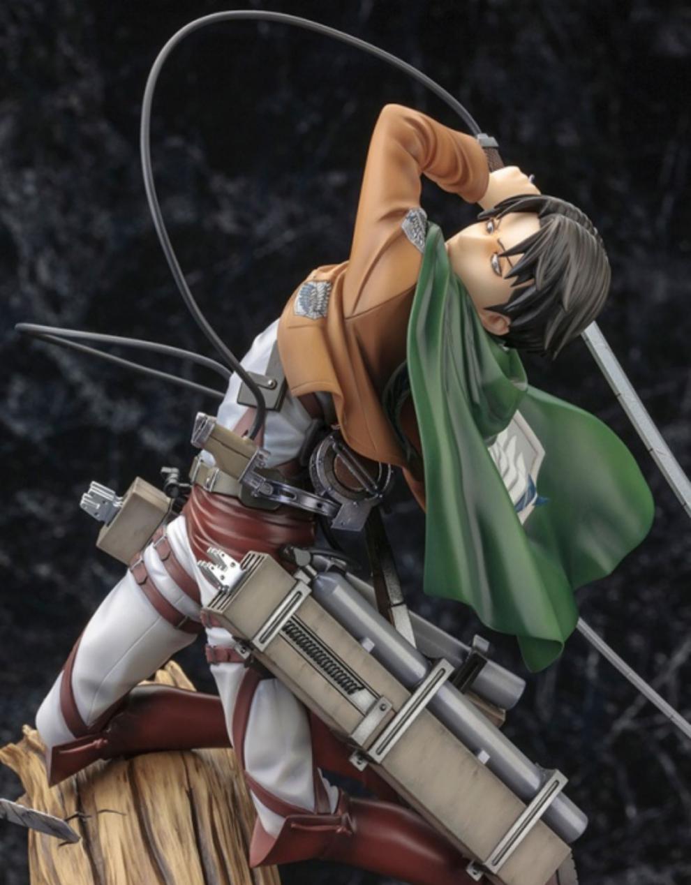 寿屋pp803 artfx j 进击的巨人 利威尔 兵长 新包装 手办 再版 全新