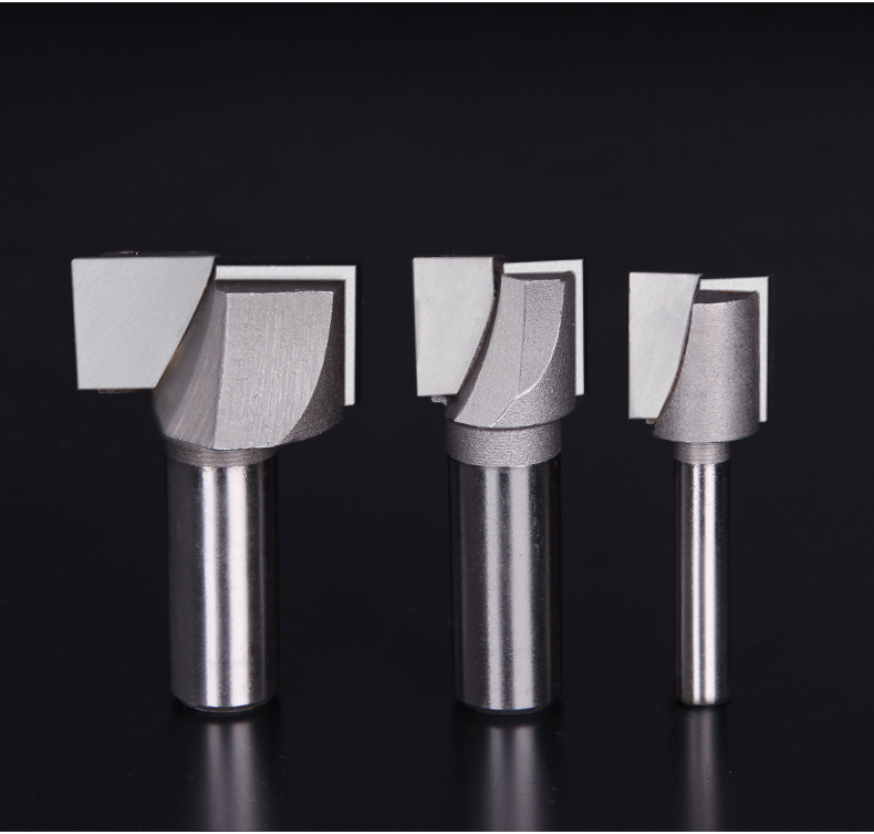 级铣刀清底刀木工锣机开槽刀打孔刀平底铣底刀雕刻机洗台面修边直钻