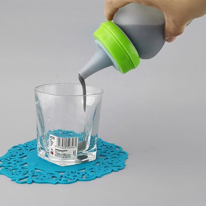 卧床老人流食喂饭器喂食挤压喂饭神器瘫痪病人硅胶进食器瓶勺一体b款