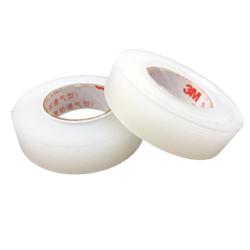 3m网纹易撕胶带1527c01透明通气低敏胶带3m1527c01291m1卷