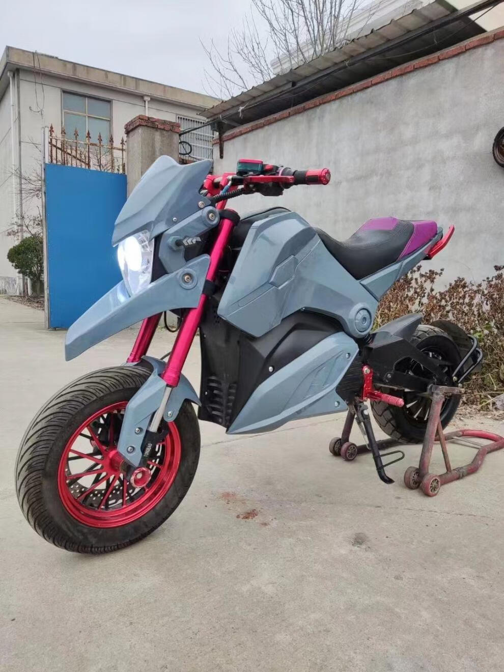 新款猴子电动车m5电动摩托车72v96v男女成人小电瓶车大功率可上牌