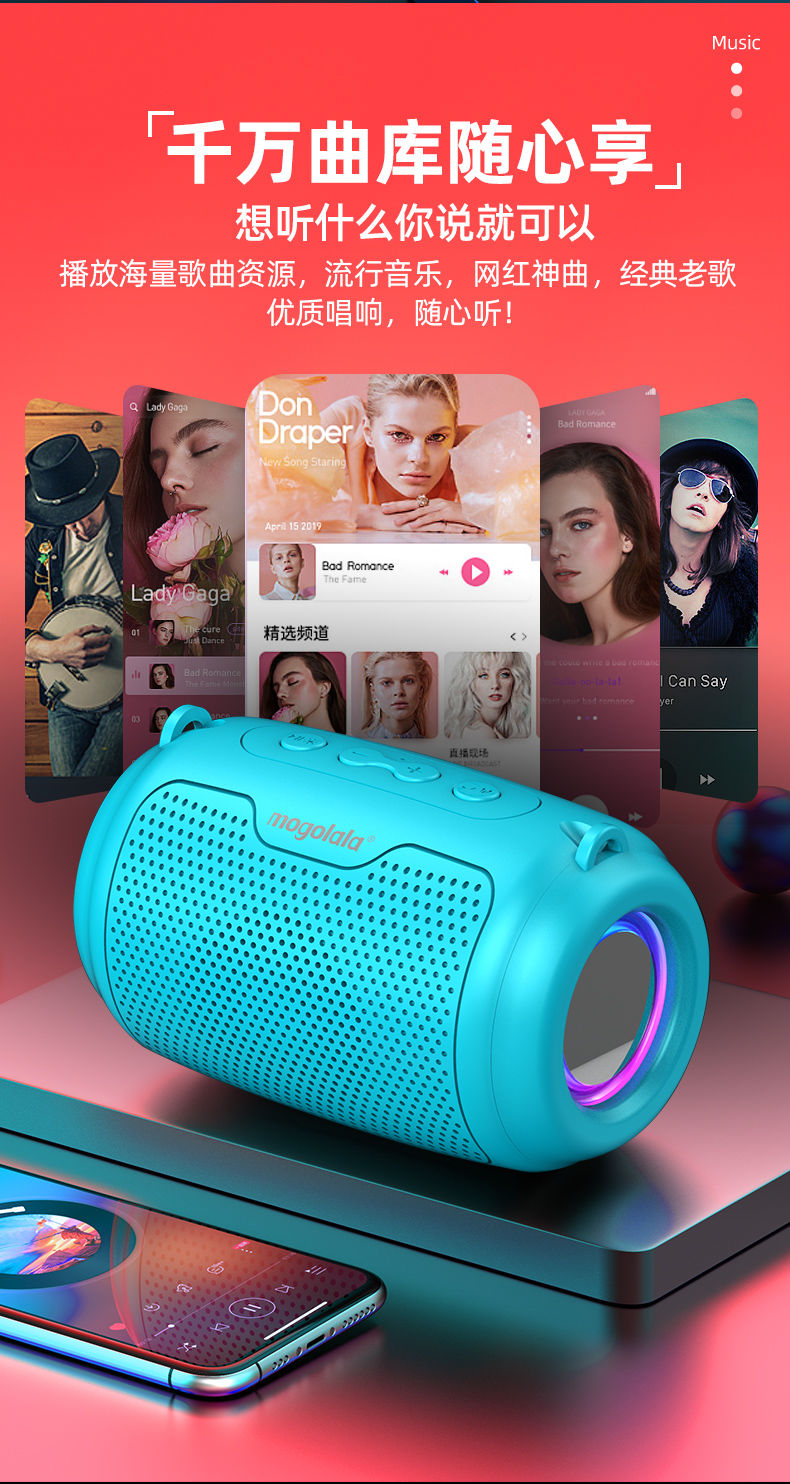 华为huawei通用智能ai蓝牙音响高音质超重低音炮迷你网红款收款播报小