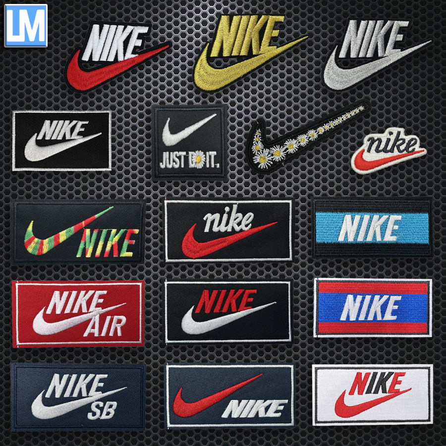 新款服补丁贴标志 运动logo刺绣补丁贴布贴服衣服牛仔裤书包diy装饰