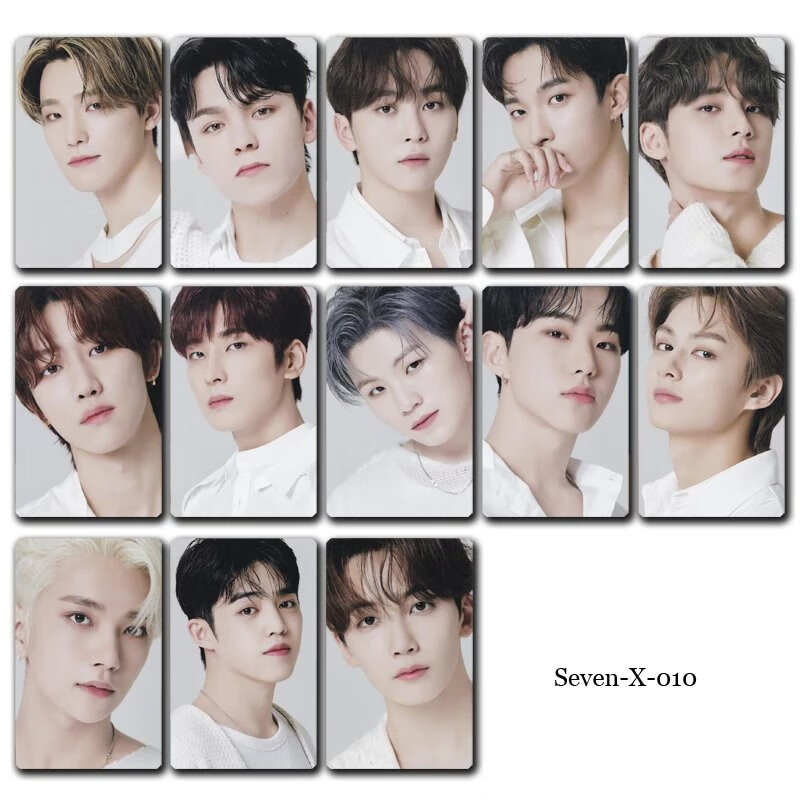 seventeen小卡seventeen周边小卡应援卡照片卡钱包卡lomo卡套卡seven