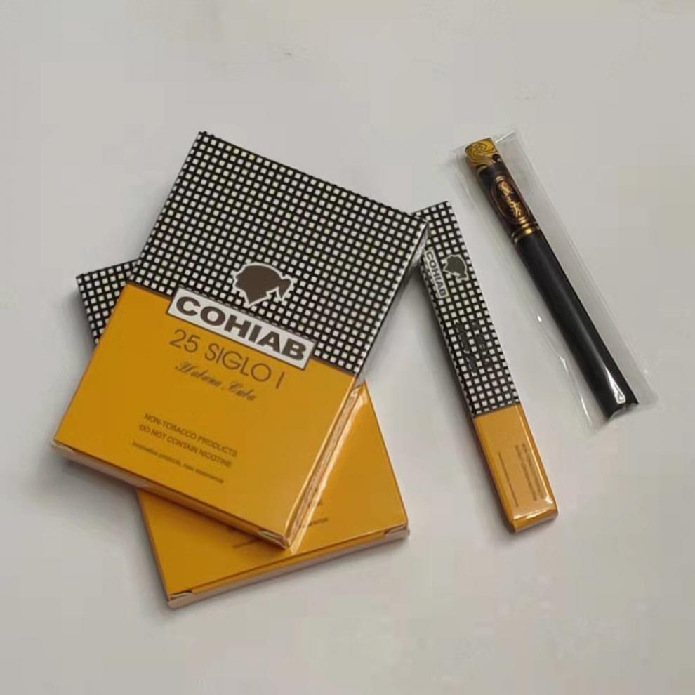 宝森源小黑巴雪茄奶香巧克力味玫瑰雪茄烟批发主图小黑巴雪茄一盒19支