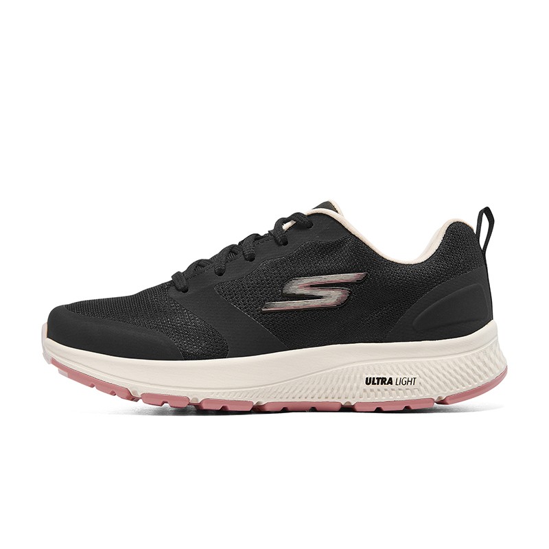 skechers斯凯奇跑鞋女鞋20210新款运动缓震透气耐磨跑步鞋黑色blk39