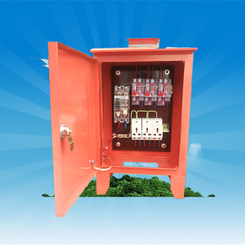 电箱220v室外工地手提户外雨移动临时三级配电箱3025