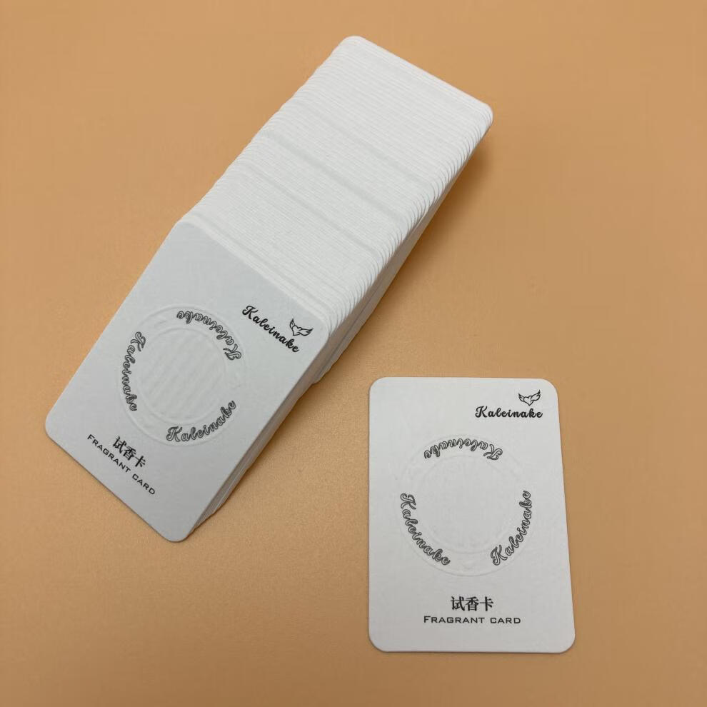香·水试香纸闻香纸 纯棉无味空白试香纸闻香纸试香卡香·水精油实验