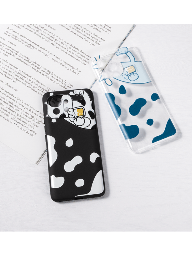 适用于小米11手机壳11青春版pro透明ultra牛啤全包防摔本命年卡通