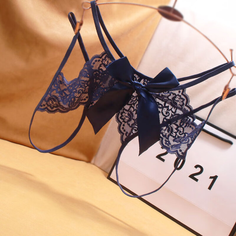 开档女内裤内裤女蕾丝开档免脱镂空性感无痕大码胖mm200斤低腰开叉