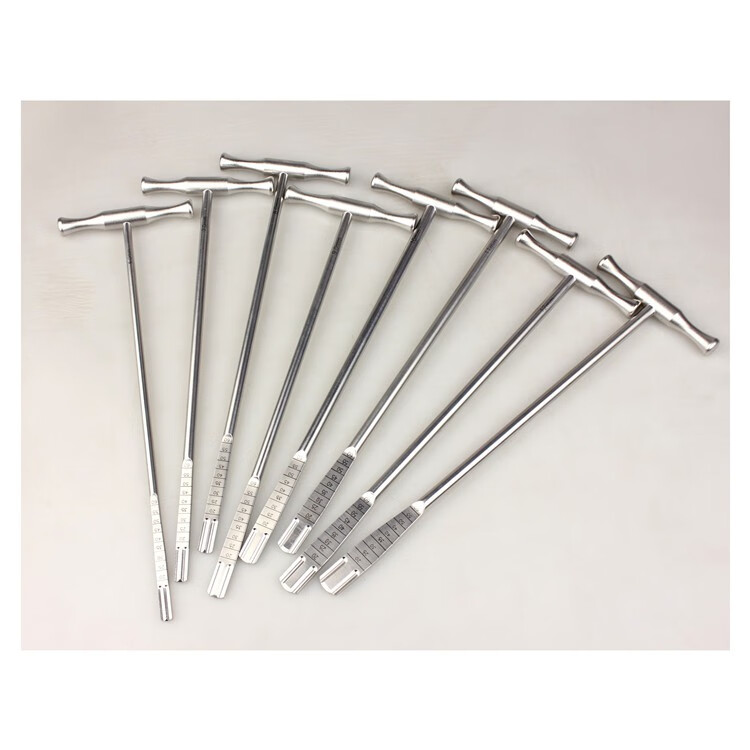 骨科器械 医用 脊柱腰椎骨铰刀 平型圆角刃 有柄 椎间盘铰刀 刮刀 椎