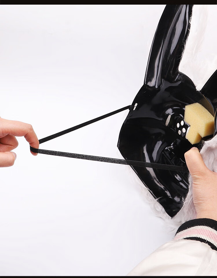 面具 化妆舞会头套 装扮cosplay表演道具创意礼物 血腥熊面具【图片