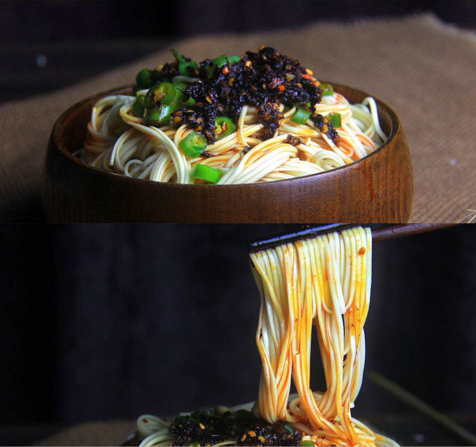 3斤*1把古蔺碱水面凉面 挂面条手工 四川泸州特产碱面 碱水细面1.