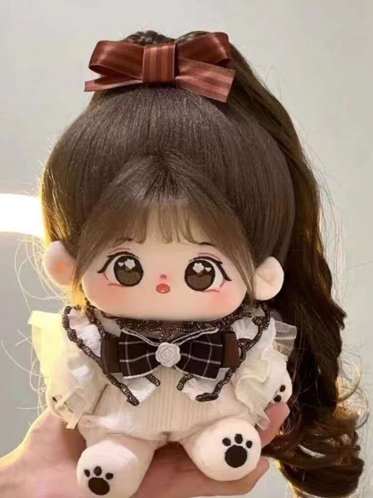 10064030620258商品名称:小晕棉花娃娃有骨架20cm毛绒公仔裸娃有骨架