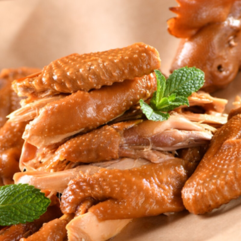 紫光园酱焖手撕鸡380g2袋古法熏鸡老北京特产小吃扒鸡卤味熟食真空包