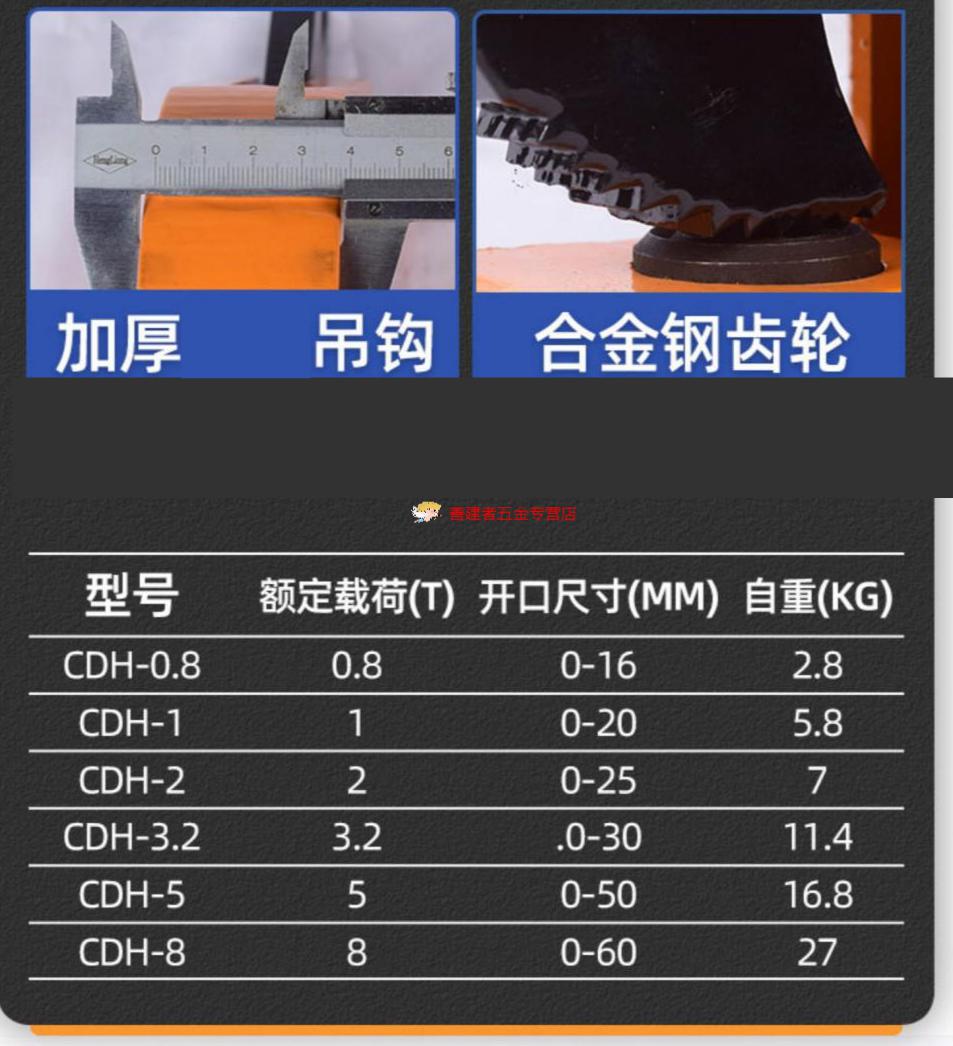 钢板夹钩 钢板夹子吊钳l型1吨模锻平吊横竖吊翻转吊钩铁板5t吊索具