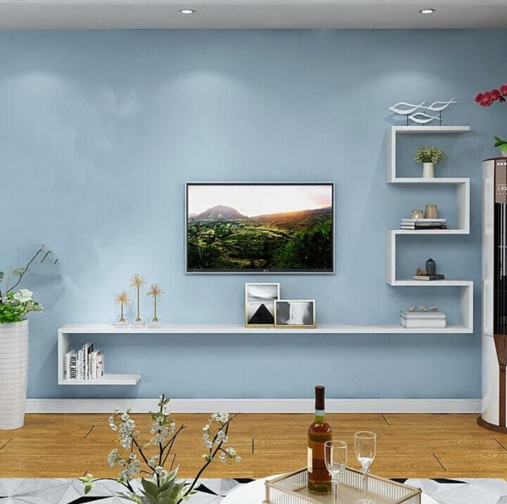 电视柜小户型悬挂挂墙壁挂式电视机柜吊柜现代简约客厅卧室置物架壁挂