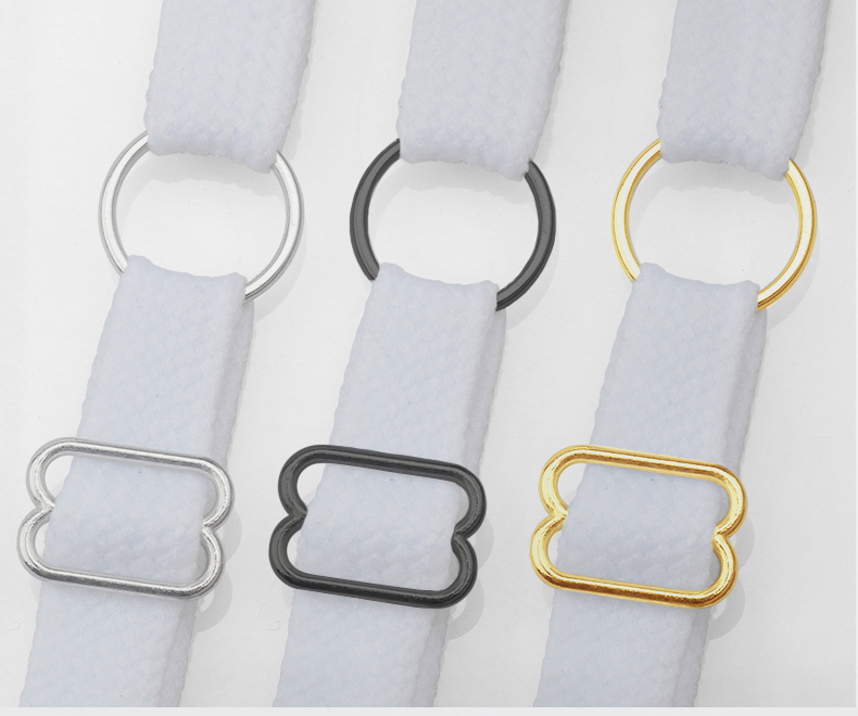 文胸吊带扣配件内衣胸罩金属调节扣肩带小扣子裙子扣环8字o字组合金属