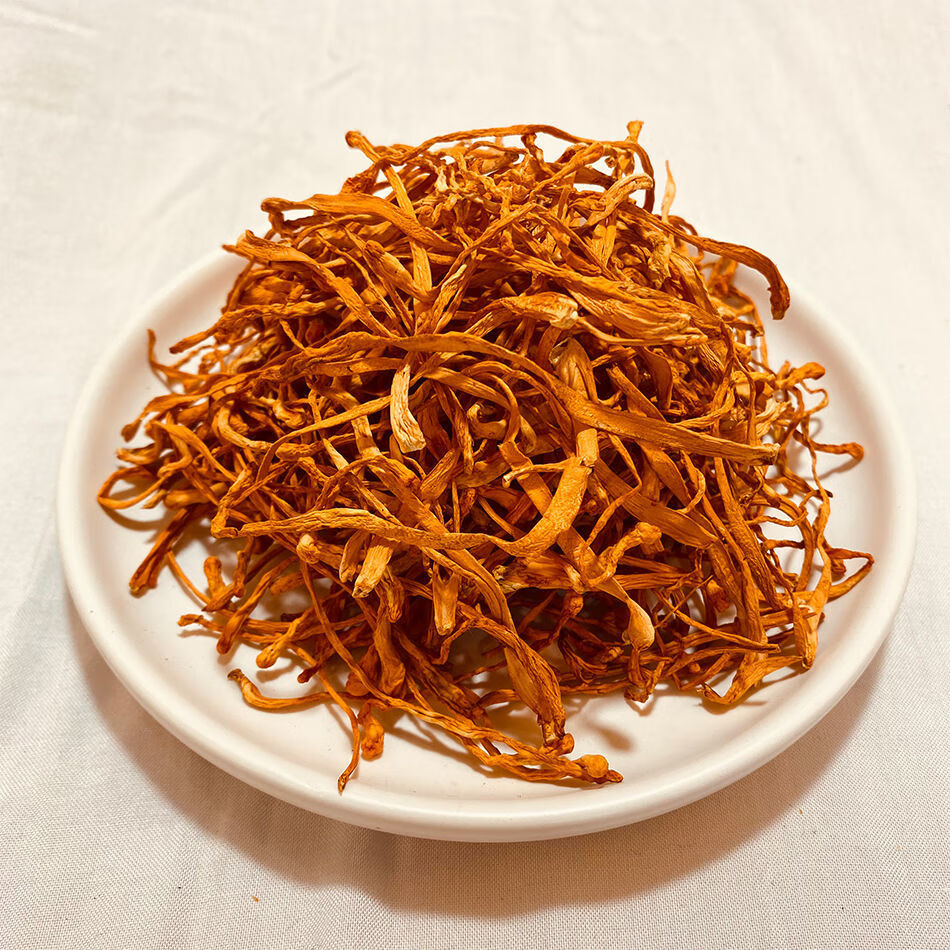 无硫金虫草花 多规格 蛹虫草干货批发煲汤炖汤食材农家土特产 精选无