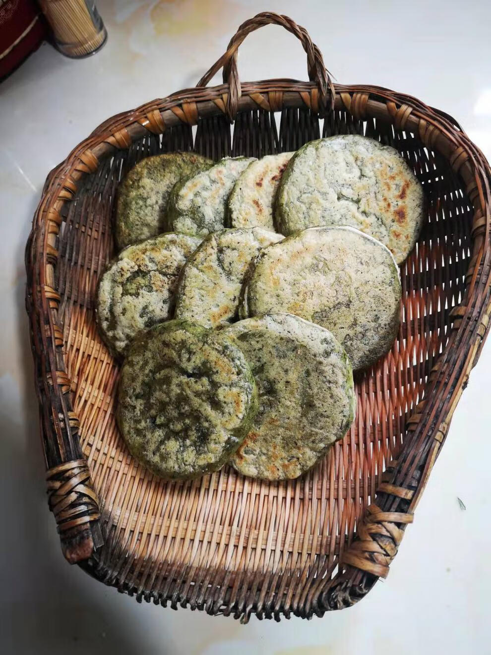 百真汇(baizh)湖北罗田英山特产软萩粑农家自制软雀粑青团软秋粑清明