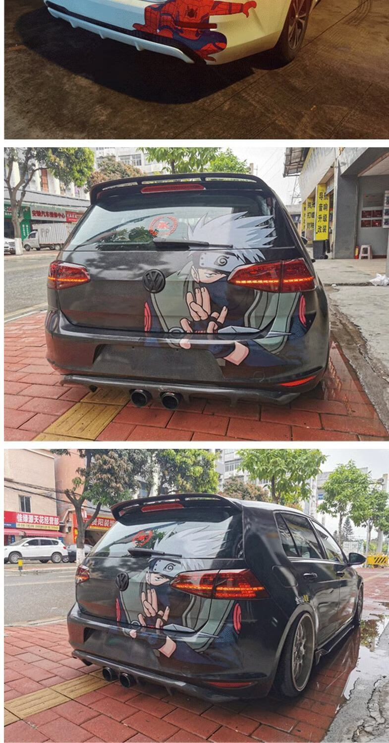 2022年新款适用于汽车尾灯贴纸韩国贴纸尾灯贴纸汽车车身拉花尾灯贴孙