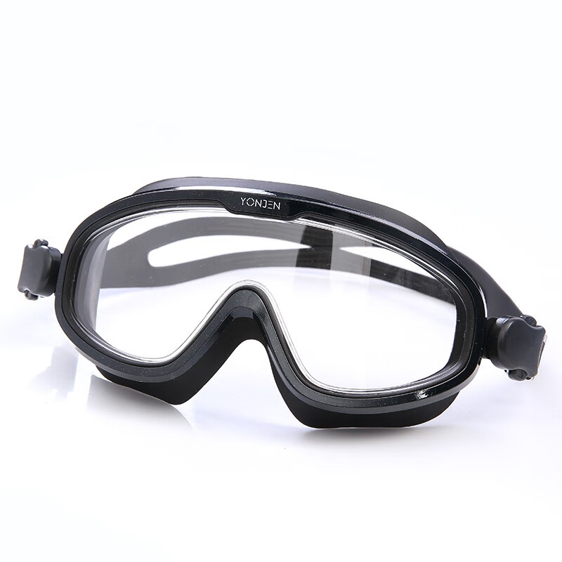 泳劲大框护目镜防护镜高清密封防水防雾时尚舒适炫彩泳镜游泳眼镜y