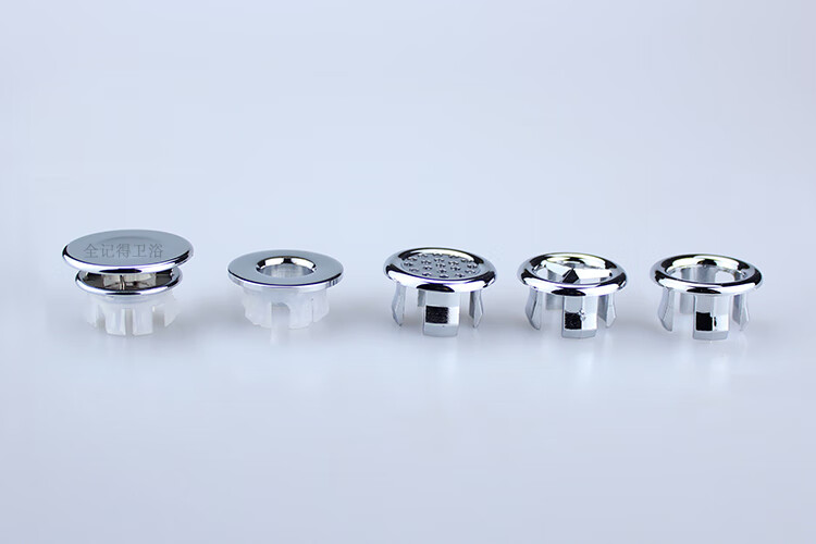 面盆洗手池溢水孔装饰盖台盆脸盆溢水口堵头塞子环遮丑盖配件奔驰环