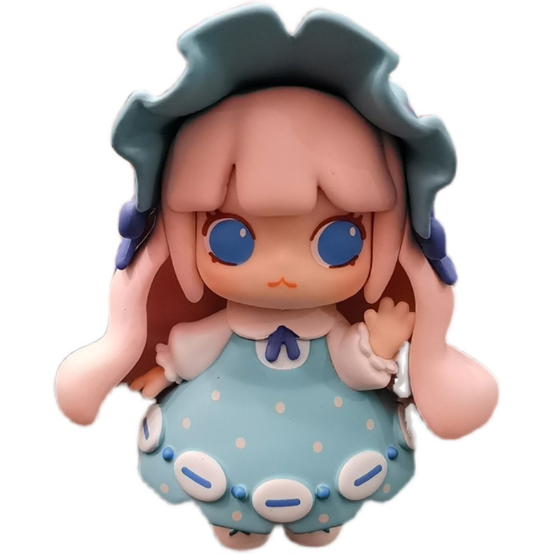 迷你世界盲盒宇宙少女团系列一套九个含隐藏确认款少女心摆件自营礼物