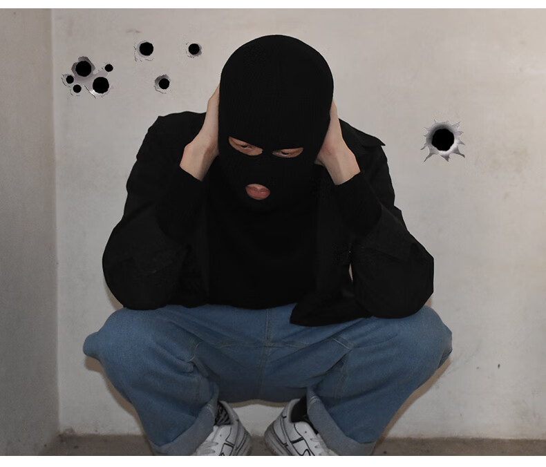 csgo 保暖防风 骑车 头罩 头套 防寒面罩 rush头套 反恐精英 头套