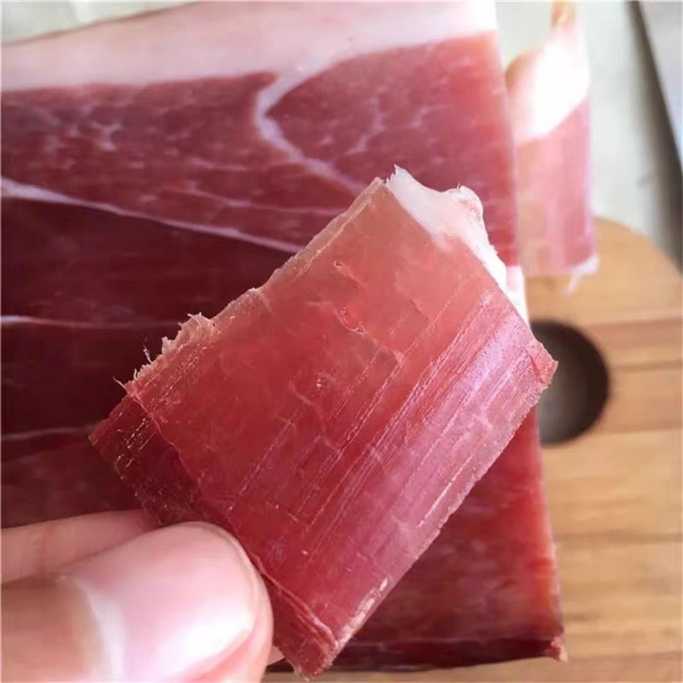 云南产 正宗农家陈年老火腿500g真空包装9分瘦1分肥加礼 3年精品2斤装