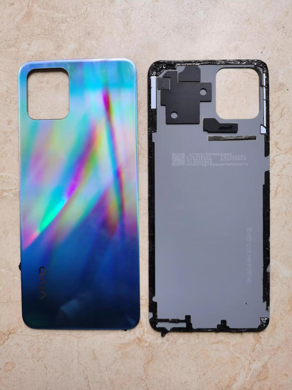 原厂原装vivo y52s y31s原拆后盖手机中框拆机后壳屏幕边框电池盖 y31