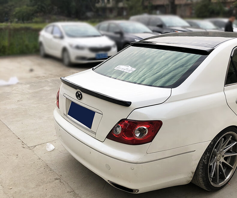 适用于丰田锐志尾翼0517款老新锐志改装专用定风翼免打孔abs尾翼0509