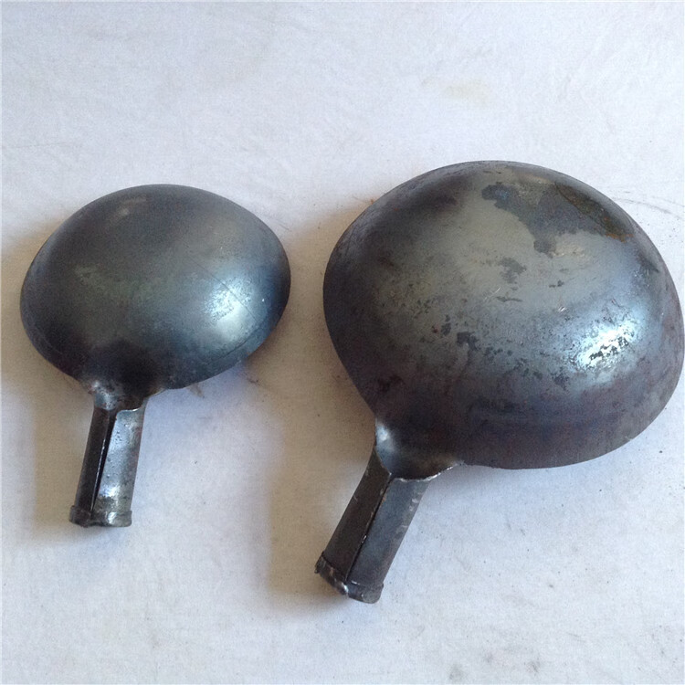 钢板铁勺漏勺铁瓢大铁勺户外锅清理下水道淤泥挖泥土掏粪勺子 定制柄