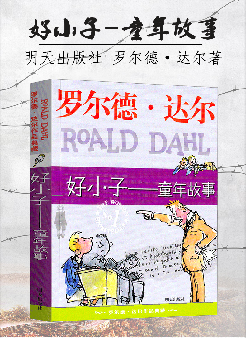 好小子童年故事全套罗尔德达尔作品典藏小学生的书一年级二年级三年级