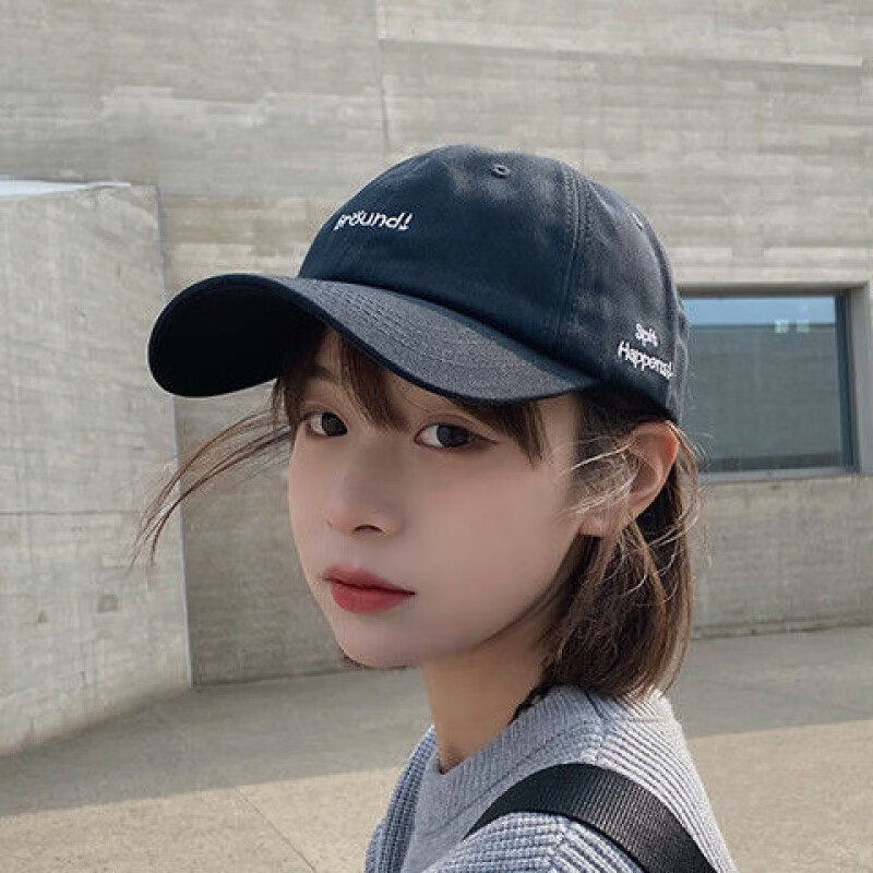 斐珺服饰配件新品鸭舌帽大头围帽子女新款百搭潮流棒球帽女生青年学生