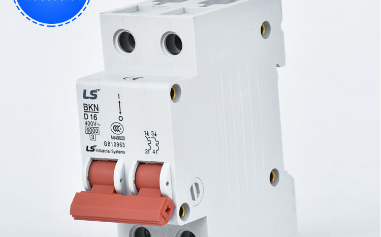 产电原装lgls微型空气开关bkn3pbkn1pbkn2p4pd型断路器d型2p6a