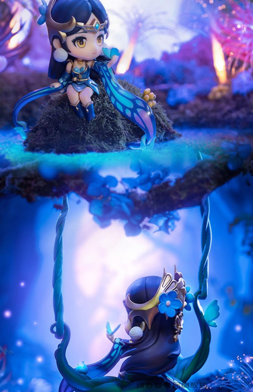 王者荣耀仲夏夜之梦蝉q版 模型玩具公仔周边摆件 仲夏夜之梦蝉q版