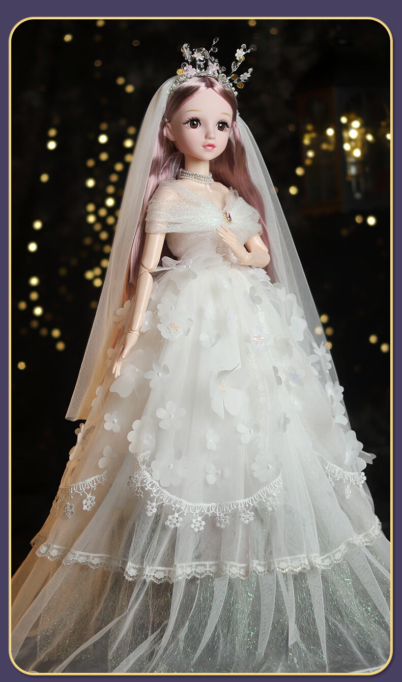 会说话的娃娃智能仿真学人说话80厘米彤乐芭比娃娃洋玩具套装女孩公主