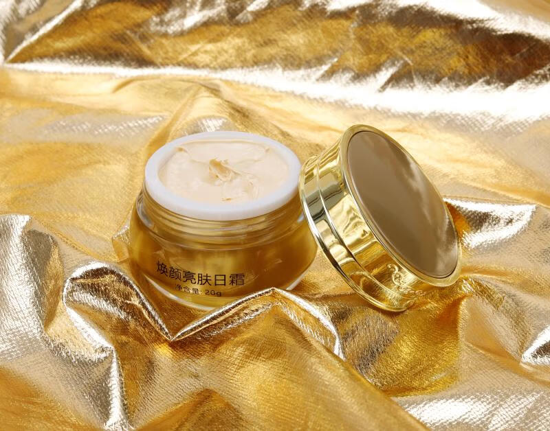 醋疗早晚霜纯中草美容日霜晚霜套装美bai淡ban绿漾 早霜 晚霜 药膜