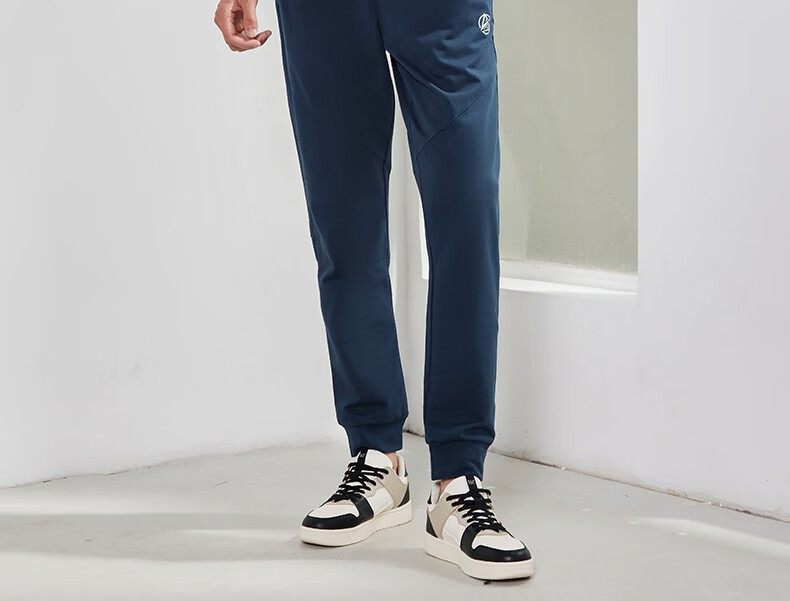 361度运动裤2022春季新款男针织长裤兰州蓝xl