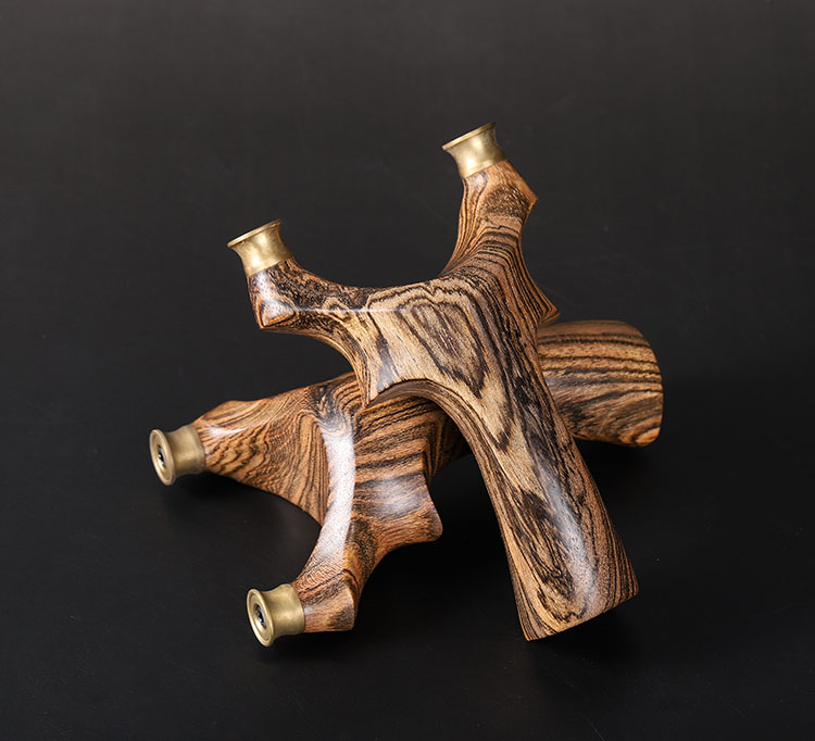 弹弓成人专业猎弓快压木弹弓实木原木纯手工反曲户外精准竞技专业扁皮