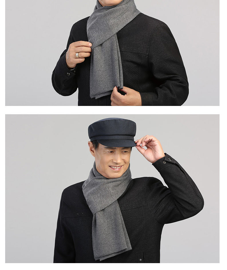 霏楚新品老式中山帽中老年帽子男秋冬爸爸平顶帽老头帽爷爷帽春夏孝敬