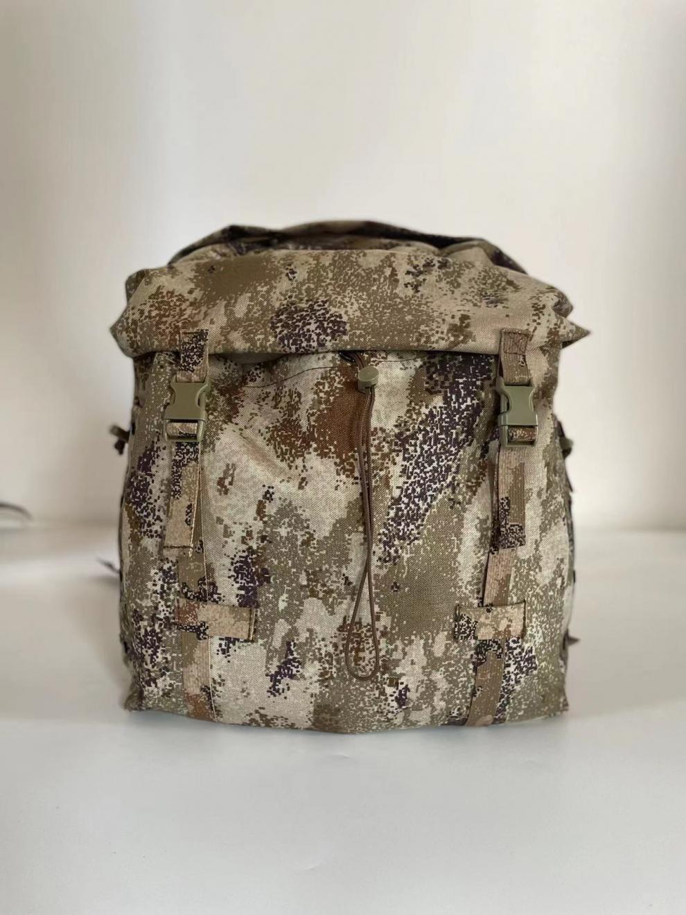 筠蒽鑫06作训包户外登山战术双肩背包战斗单人携行具背囊 星林地 25寸