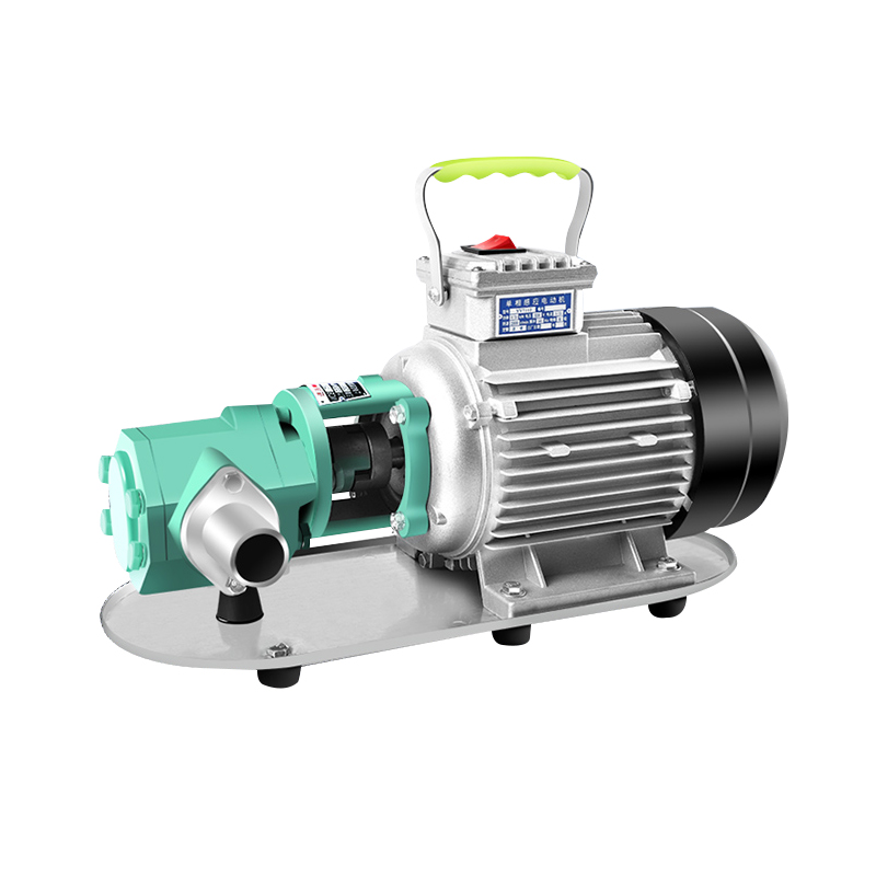 wcb齿轮油泵220v/380v电动柴油加油泵 自吸式液压油 机油抽油泵定制