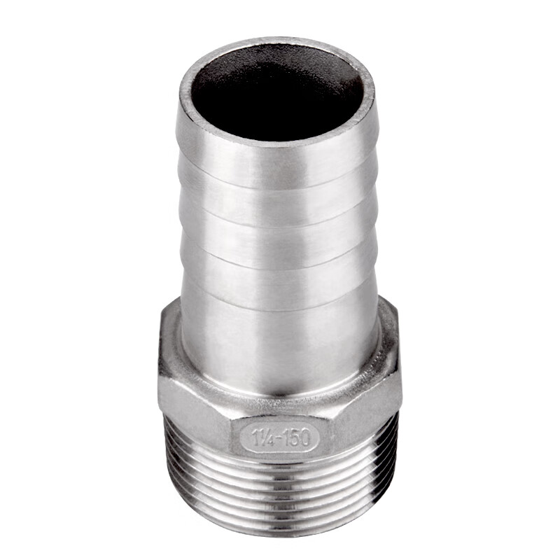 不锈钢宝塔接头格林变径外丝六角宝塔水管软接头自来水暖家用配件15寸