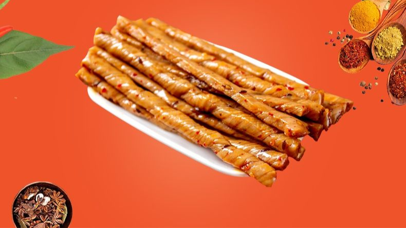 克拉古斯120g10袋豆干五香休闲零食辣条片整箱批发小时候的味道120g10