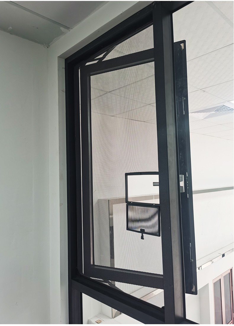 何老师 免打孔金刚网纱窗可拆卸磁吸自粘式极窄边框隐形高透网防蚊虫