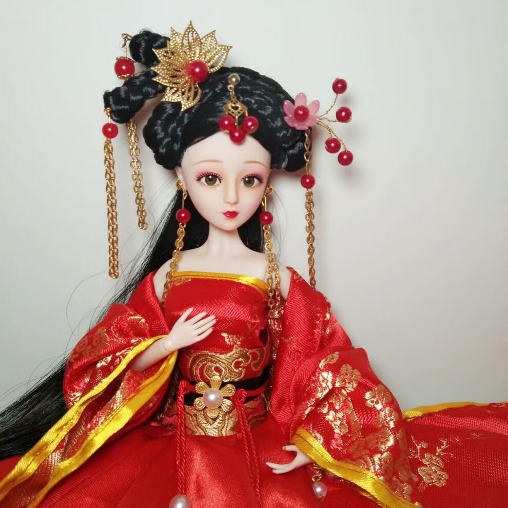古装芭比娃娃30厘米古代娃娃女孩生日礼物换装洋娃娃玩具礼品套装